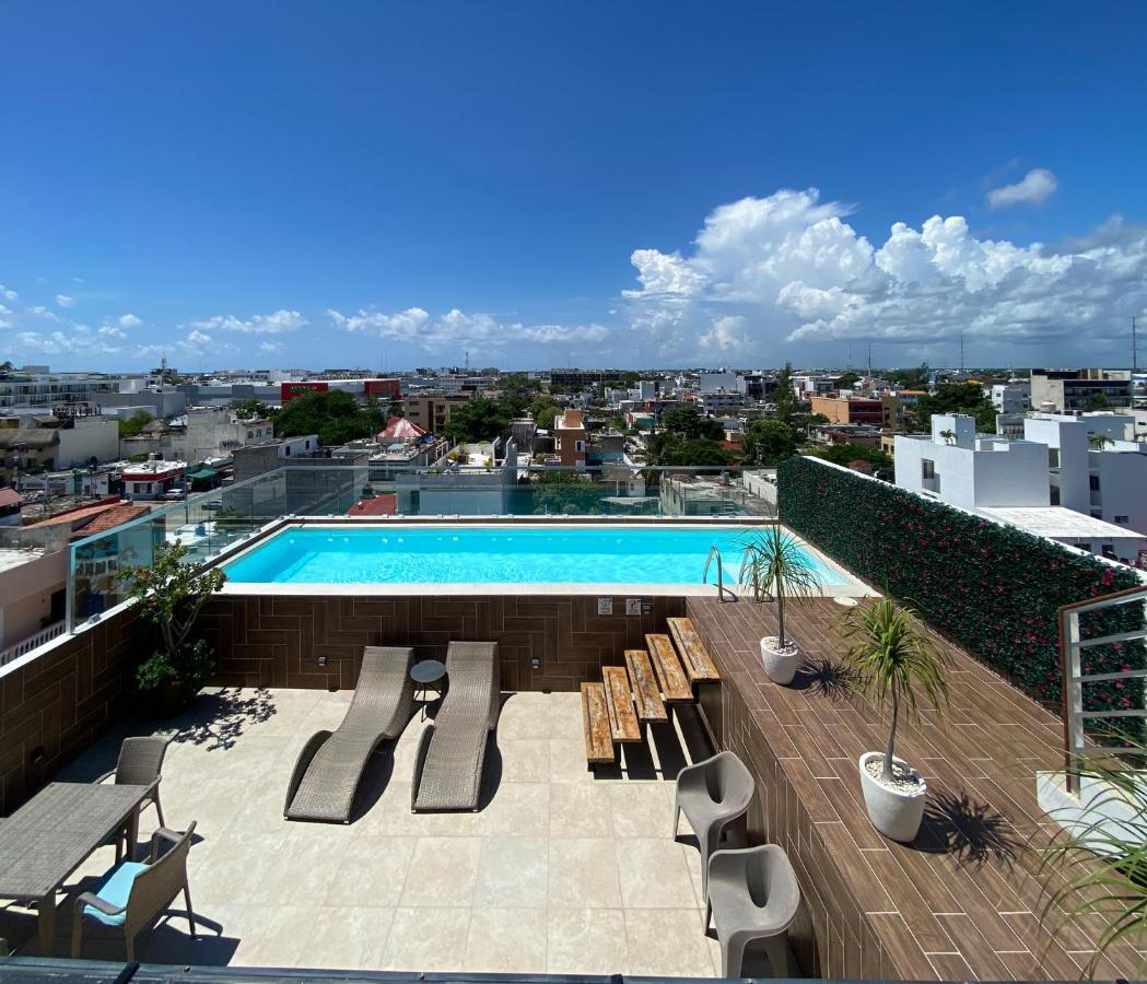 Studios With Roofpool In Vanessa 24 Плая-дель-Кармен Экстерьер фото